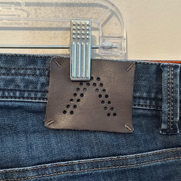 alberto pipe regular fit handcrafted Jeans Men’s 38”W X32”L DS coloured denim - Picture 12 of 13